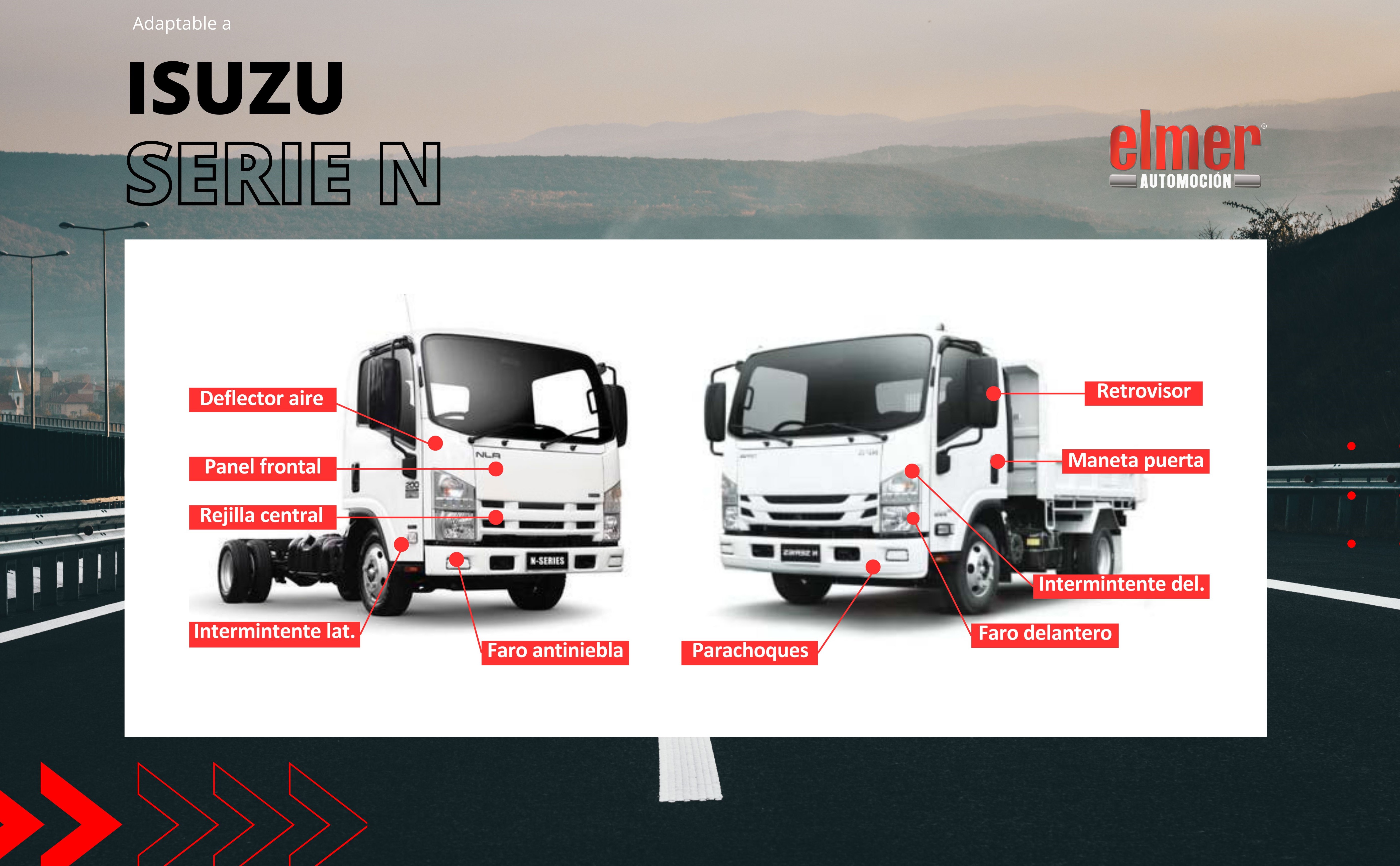 Nuevos productos adaptables a ISUZU